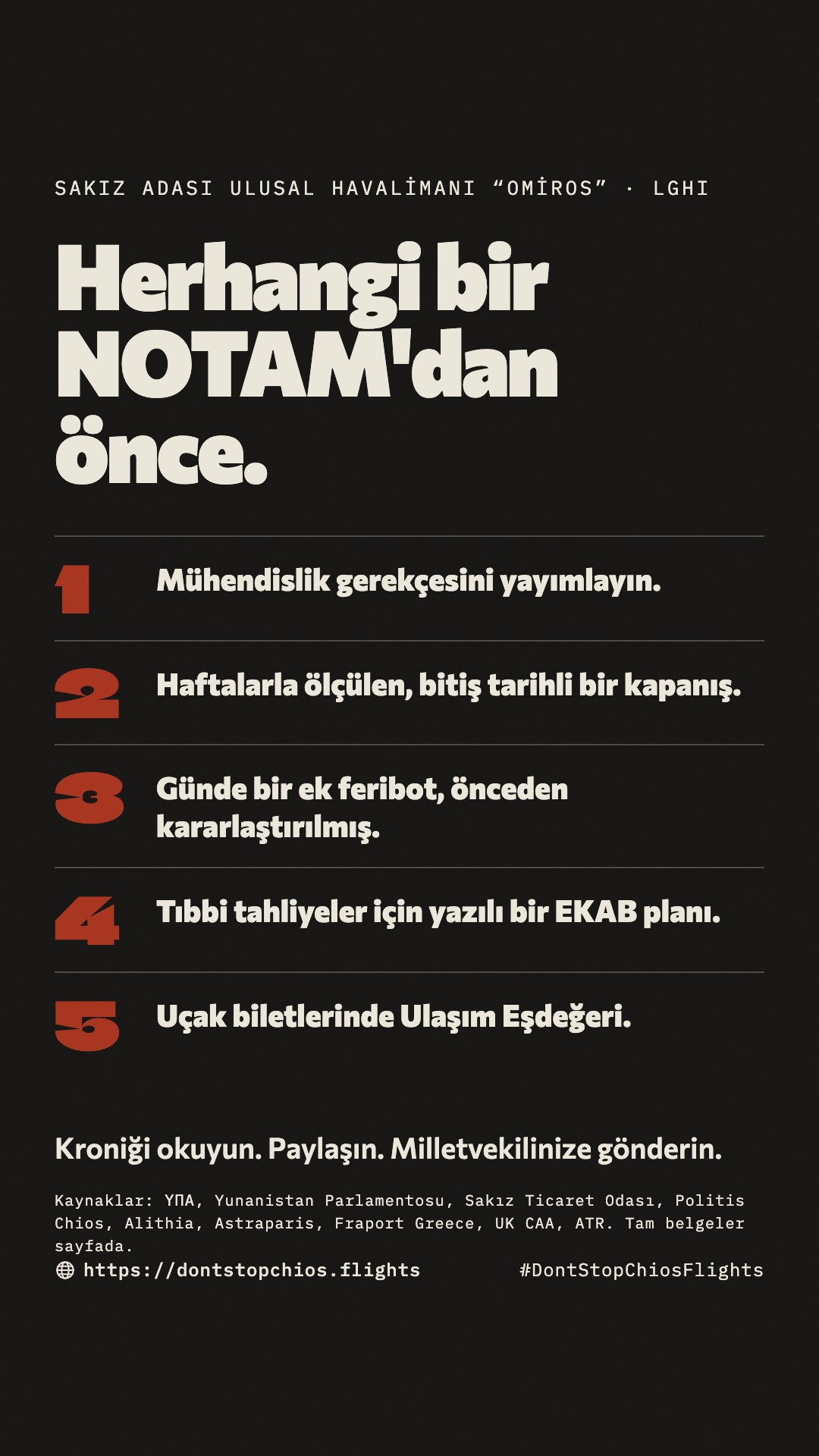 Ne istiyoruz